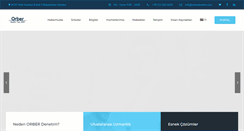 Desktop Screenshot of orberdenetim.com