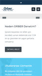 Mobile Screenshot of orberdenetim.com
